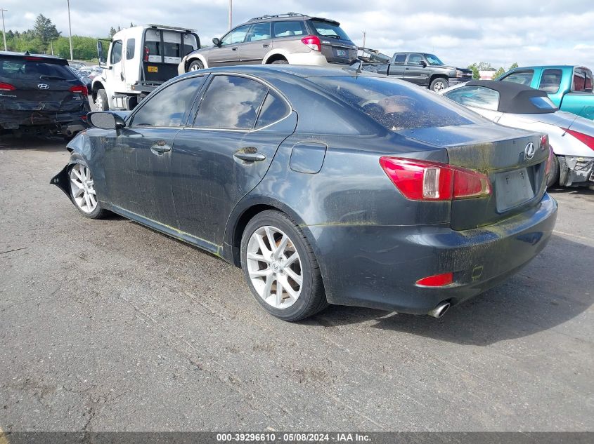 2011 Lexus Is 250 VIN: JTHBF5C25B5133276 Lot: 39296610