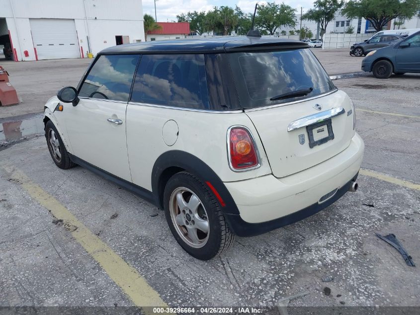 WMWMF33519TU69700 | 2009 MINI COOPER