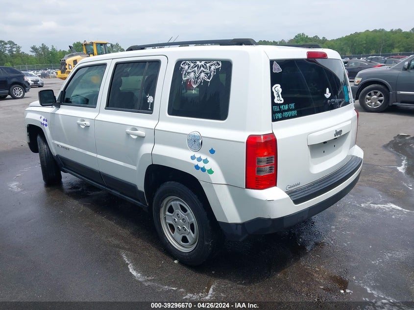 2013 JEEP PATRIOT SPORT - 1C4NJPBA0DD109087