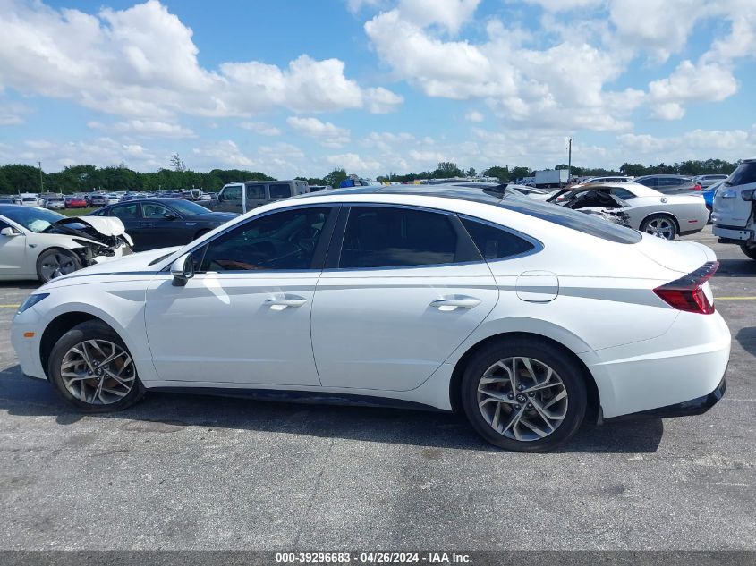 5NPEF4JA1MH085698 2021 Hyundai Sonata Sel