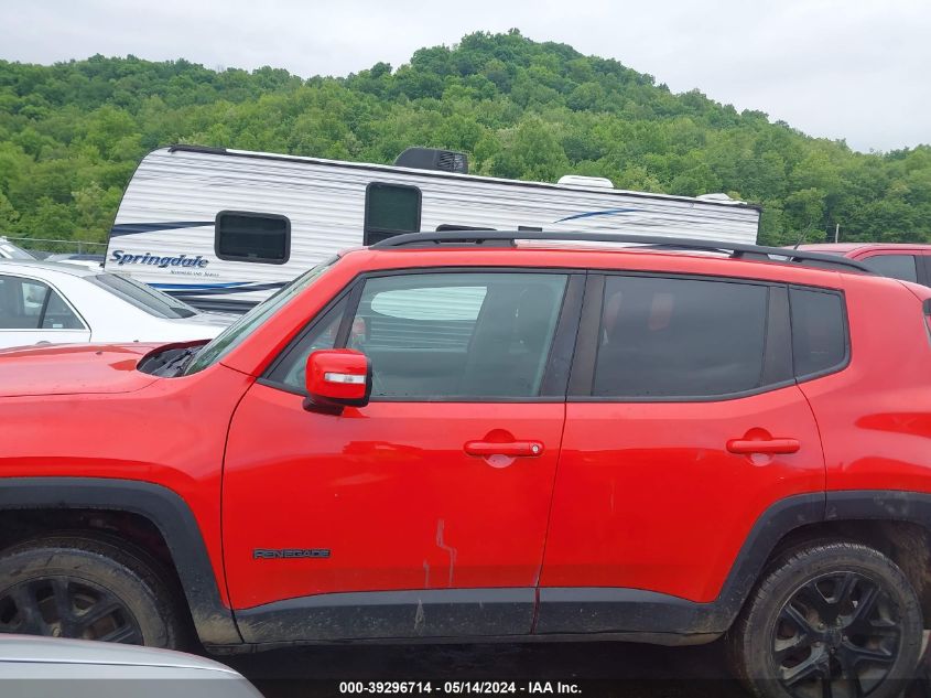 2017 Jeep Renegade Altitude 4X4 VIN: ZACCJBBB1HPE75117 Lot: 39296714