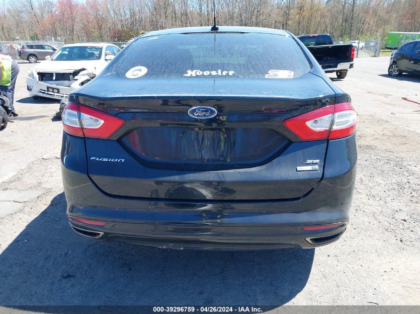 2016 Ford Fusion Se VIN: 3FA6P0T91GR271777 Lot: 39296759