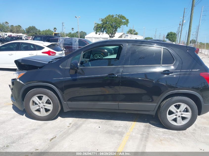 2020 Chevrolet Trax Fwd Ls VIN: KL7CJKSB7LB330521 Lot: 39296771