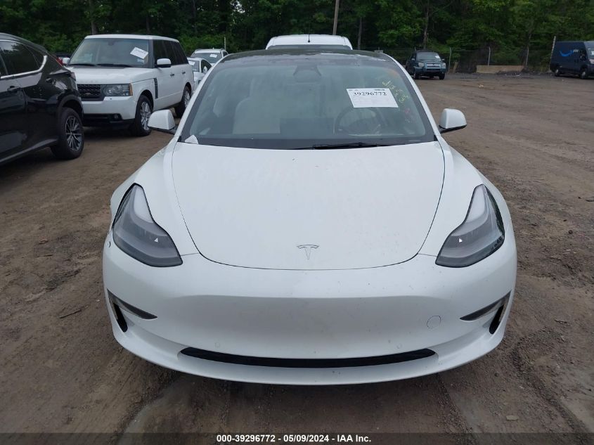 2022 Tesla Model 3 Rear-Wheel Drive VIN: 5YJ3E1EA0NF342465 Lot: 39296772