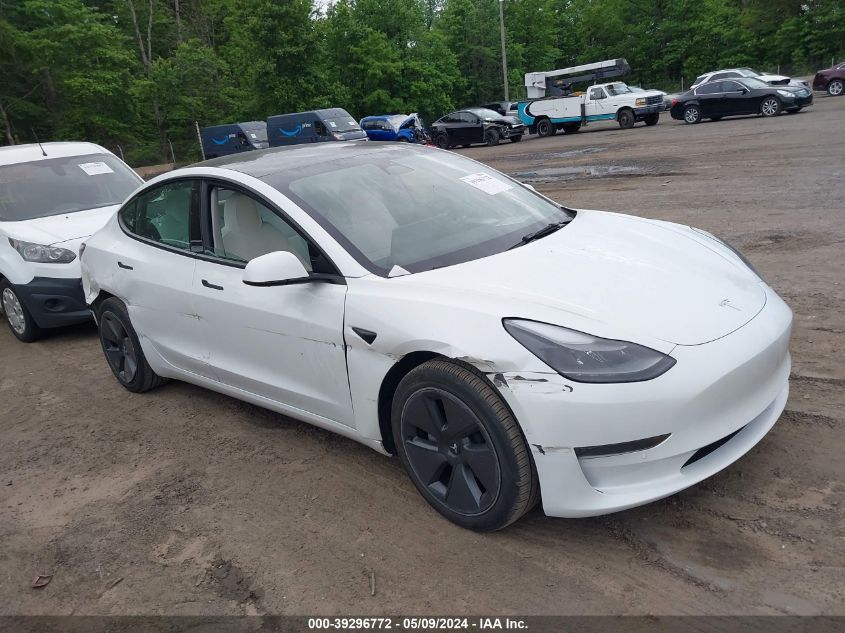 2022 TESLA MODEL 3 - 5YJ3E1EA0NF342465