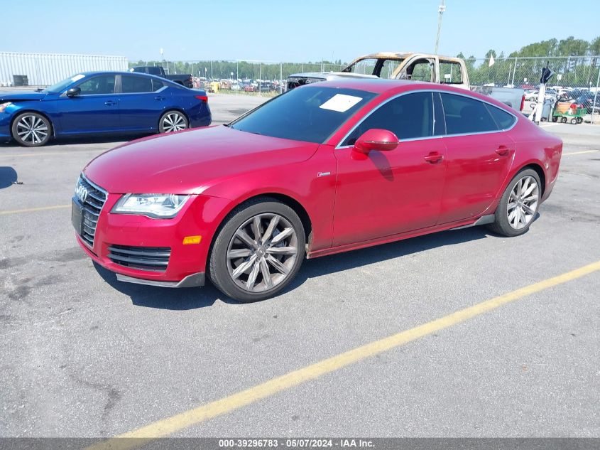 2012 Audi A7 Premium VIN: WAUSGAFC2CN020086 Lot: 39296783