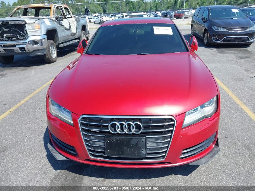 2012 Audi A7 Premium VIN: WAUSGAFC2CN020086 Lot: 39296783