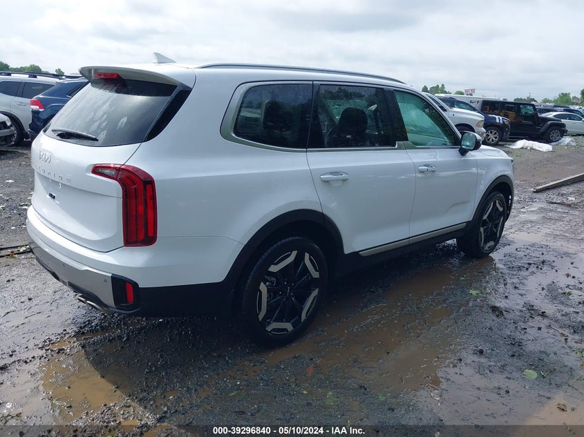 2024 Kia Telluride S VIN: 5XYP64GCXRG484741 Lot: 39296840