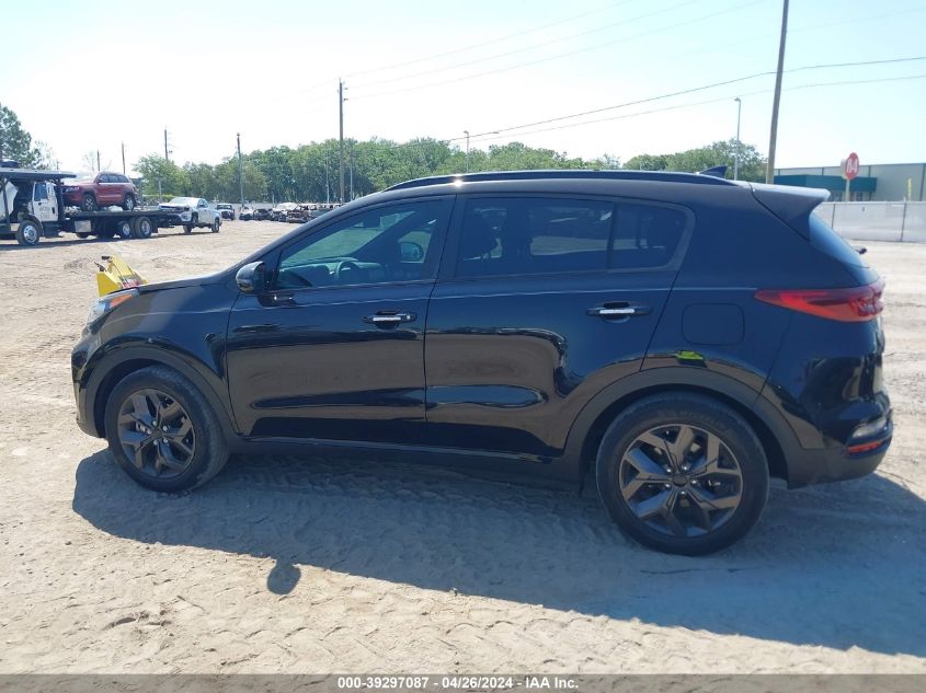 2022 Kia Sportage Nightfall Edition VIN: KNDP63AC8N7020700 Lot: 39297087