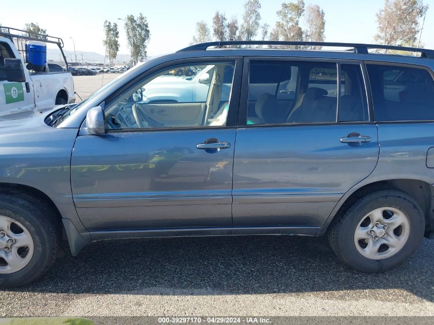 2006 Toyota Highlander VIN: JTEGD21A660134246 Lot: 39297170