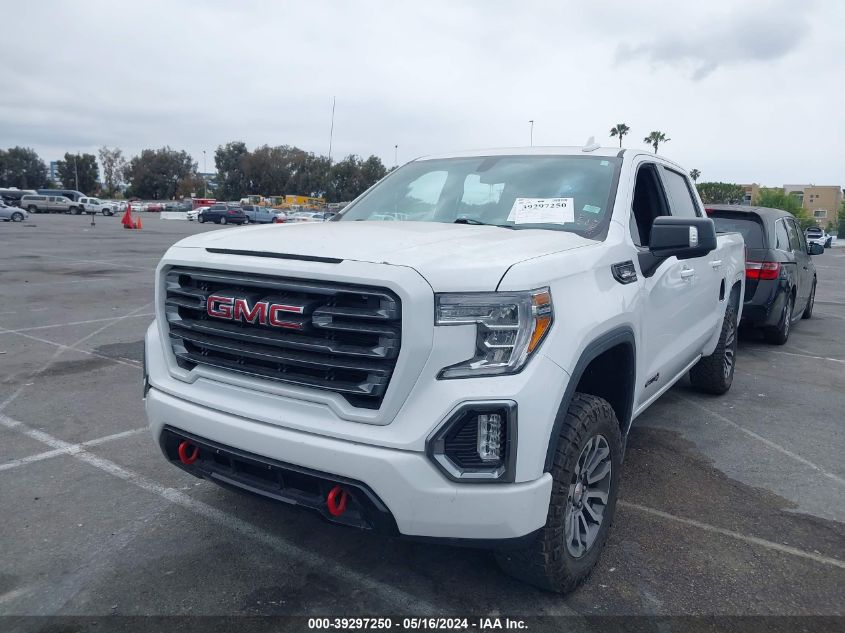 2021 GMC Sierra 1500 4Wd Short Box At4 VIN: 3GTU9EET0MG390624 Lot: 39297250