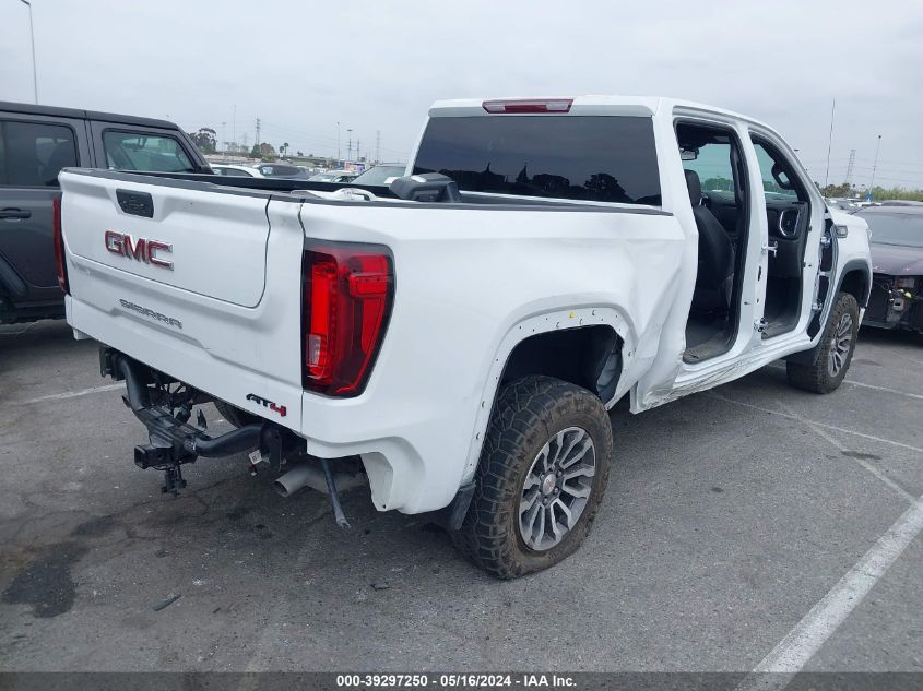 2021 GMC Sierra 1500 4Wd Short Box At4 VIN: 3GTU9EET0MG390624 Lot: 39297250