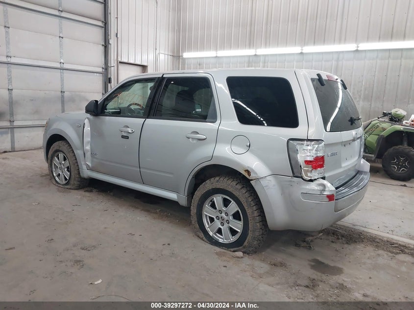 2008 Mercury Mariner V6 VIN: 4M2CU91118KJ48262 Lot: 39297272