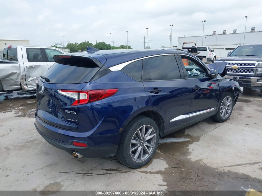 VIN 5J8TC2H5XLL005730 2020 ACURA RDX TECHNOLOGY PACKAGE