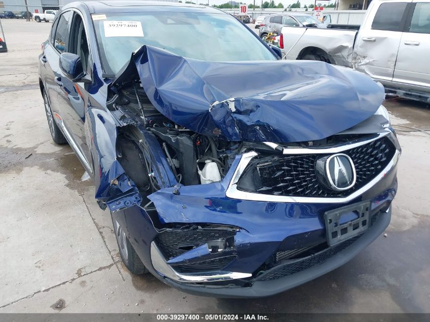 2020 Acura Rdx Technology Package VIN: 5J8TC2H5XLL005730 Lot: 39297400