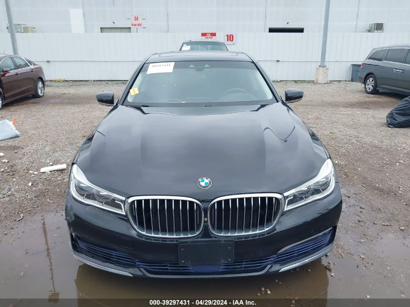 2017 BMW 750I VIN: WBA7F0C31HGM22135 Lot: 39297431