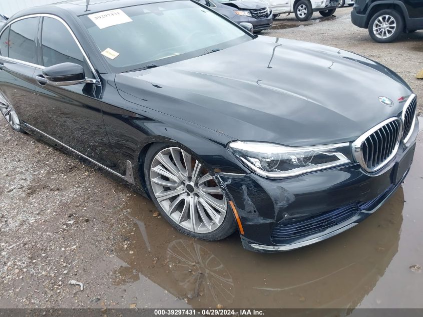 2017 BMW 750I VIN: WBA7F0C31HGM22135 Lot: 39297431