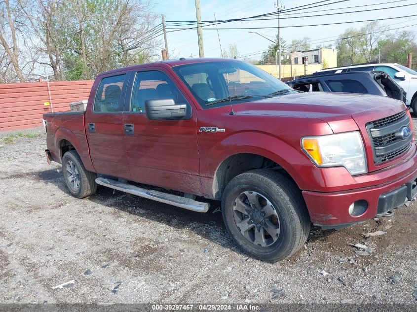 2014 Ford F-150 Stx VIN: 1FTFW1EF0EKE83268 Lot: 40251044