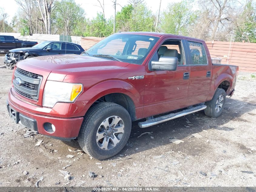 2014 Ford F-150 Stx VIN: 1FTFW1EF0EKE83268 Lot: 40251044