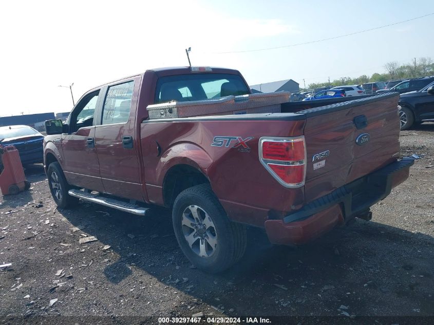 2014 Ford F-150 Stx VIN: 1FTFW1EF0EKE83268 Lot: 40251044