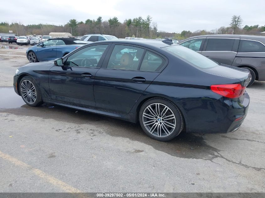 2019 BMW 540I xDrive VIN: WBAJE7C58KWW17889 Lot: 39297502