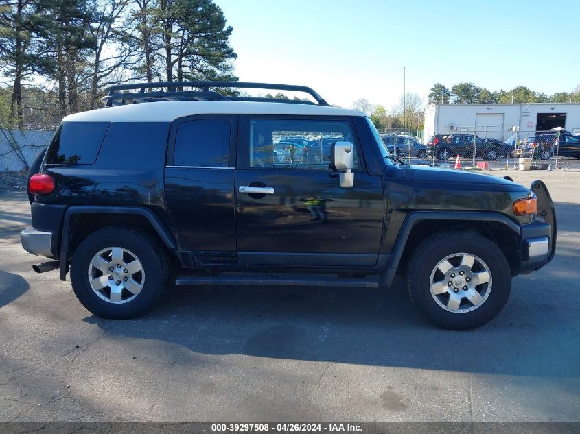 2007 Toyota Fj Cruiser VIN: JTEBU11F470009800 Lot: 39297508