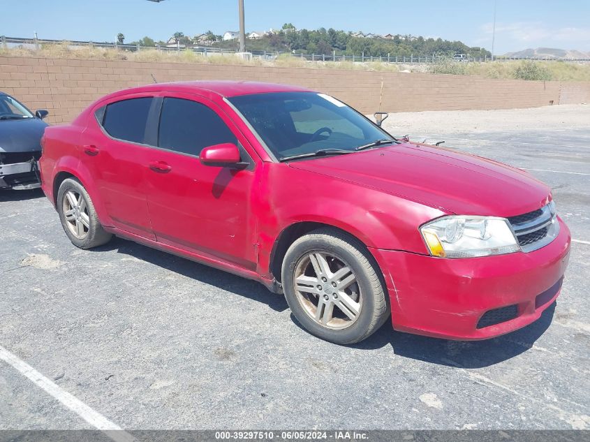 2011 Dodge Avenger Mainstreet VIN: 1B3BD1FB1BN565182 Lot: 39297510