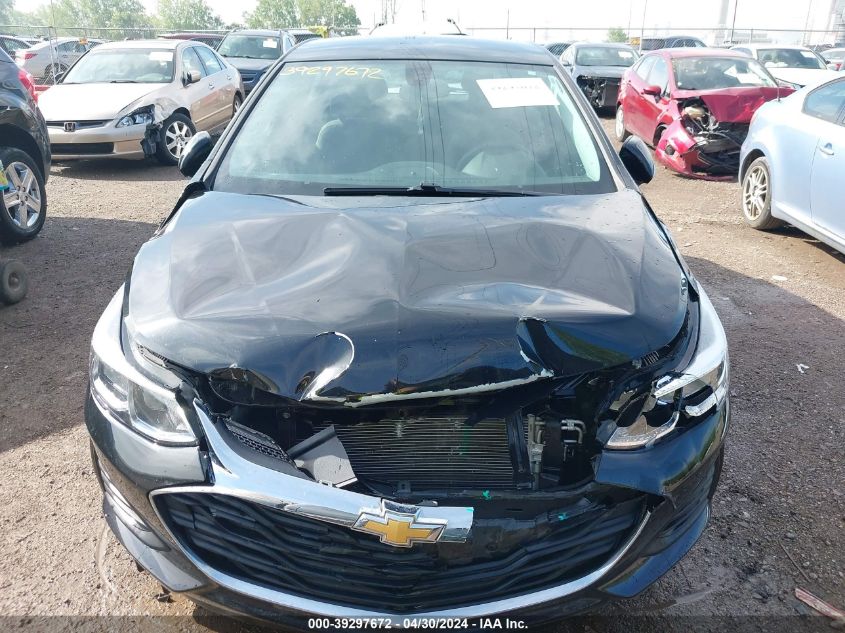 2019 Chevrolet Cruze Ls VIN: 3G1BC6SM0KS527723 Lot: 39297672