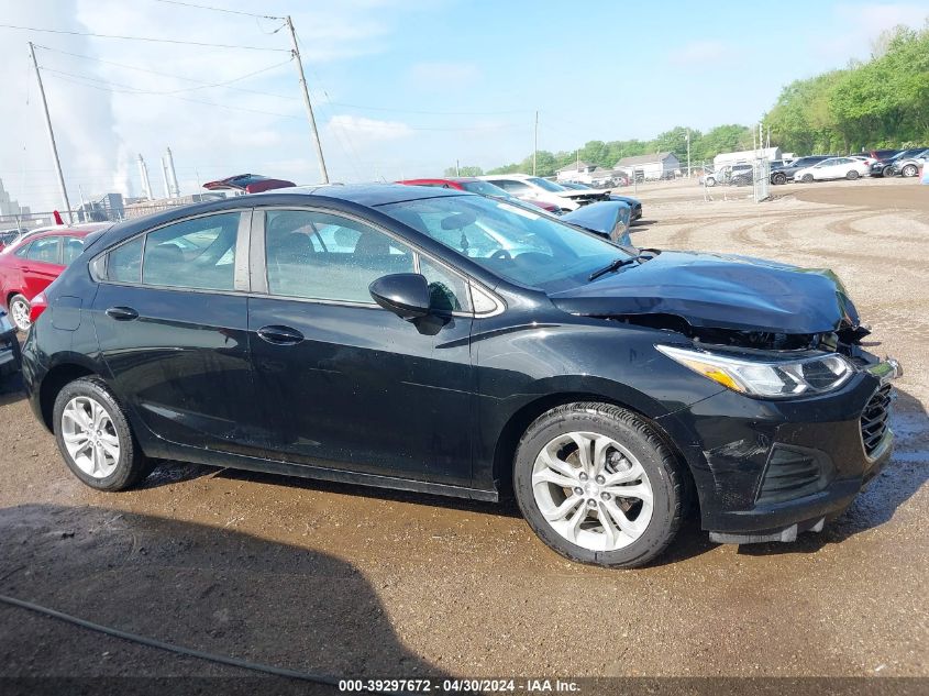 2019 Chevrolet Cruze Ls VIN: 3G1BC6SM0KS527723 Lot: 39297672