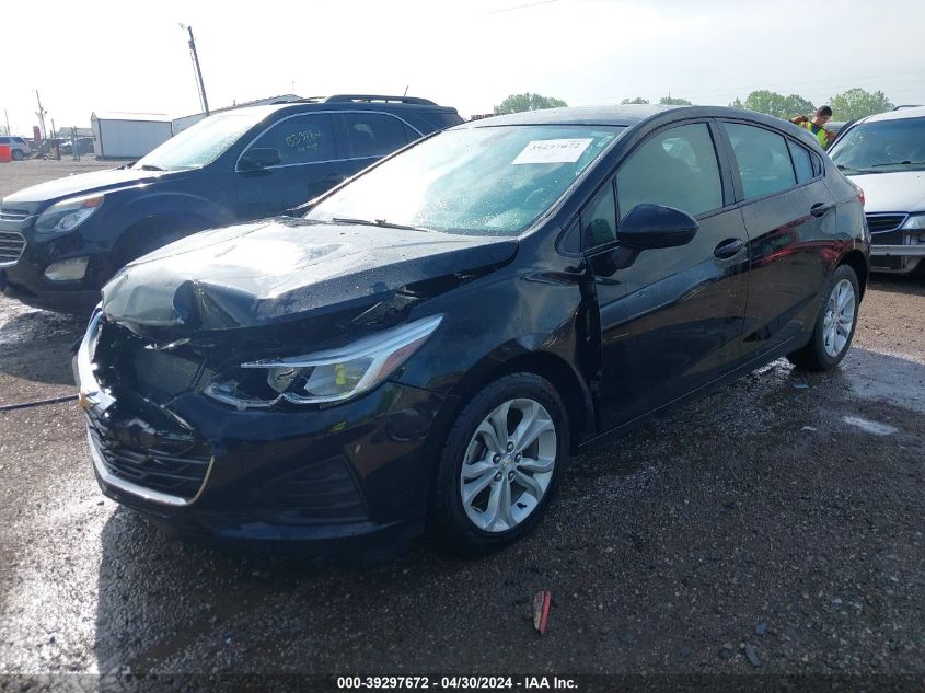 2019 Chevrolet Cruze Ls VIN: 3G1BC6SM0KS527723 Lot: 39297672