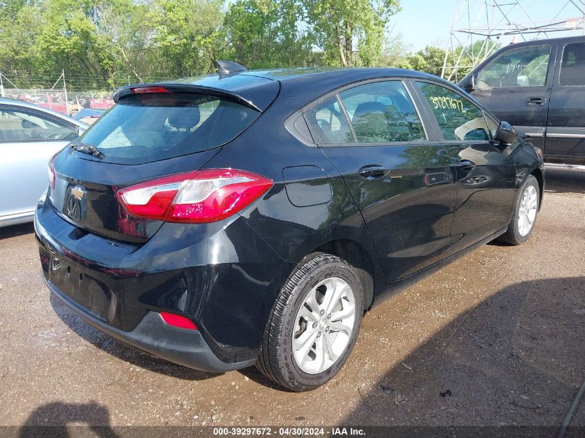 2019 Chevrolet Cruze Ls VIN: 3G1BC6SM0KS527723 Lot: 39297672