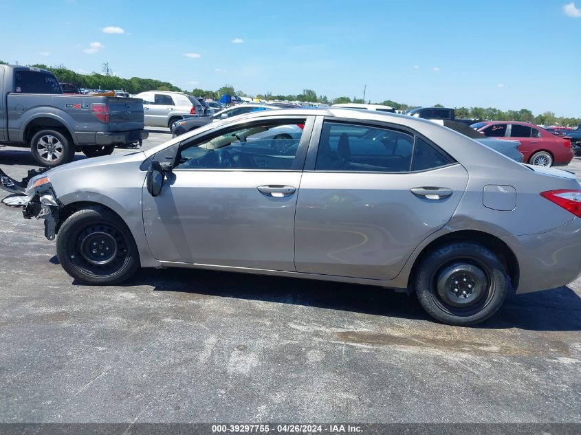 2016 Toyota Corolla Le VIN: 2T1BURHE4GC732777 Lot: 39297755