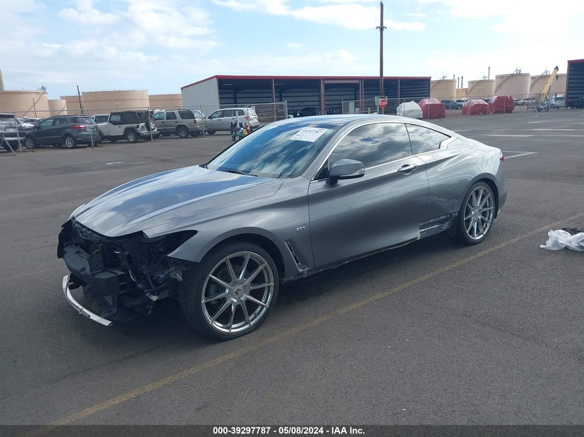 2017 Infiniti Q60 2.0T VIN: JN1CV7EK4HM110851 Lot: 39297787