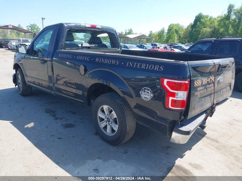VIN 1FTMF1CB4JKG00187 2018 FORD F-150 XL