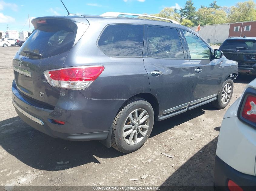 2014 Nissan Pathfinder Sl VIN: 5N1AR2MM4EC604560 Lot: 39297943