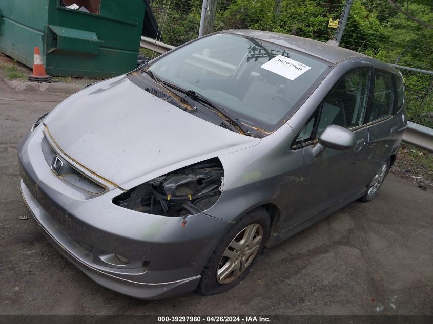 JHMGD37678S044834 | 2008 HONDA FIT