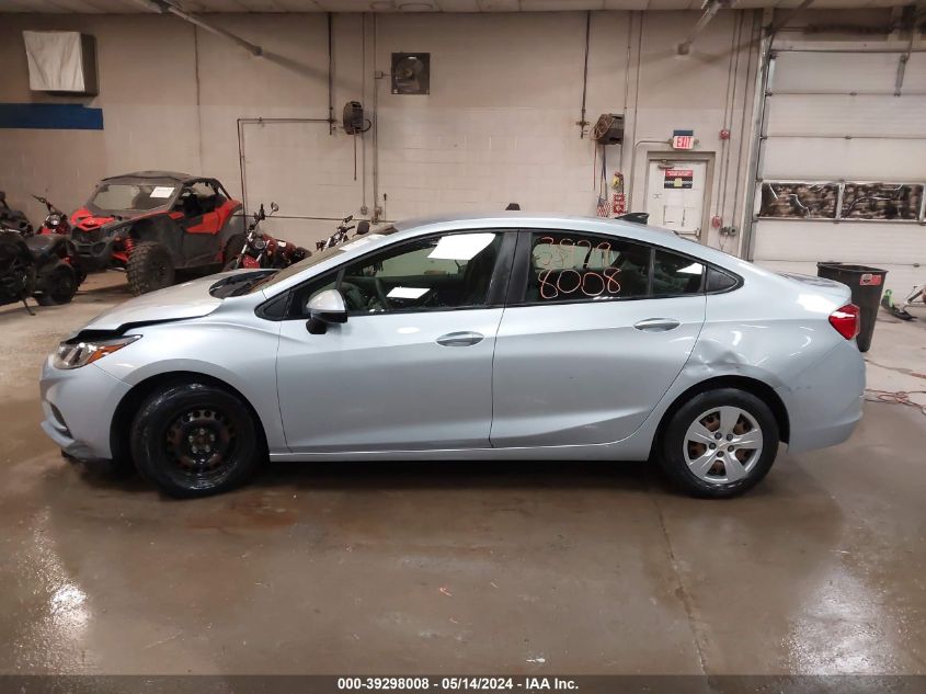 2018 Chevrolet Cruze Ls Auto VIN: 1G1BC5SM4J7201849 Lot: 39298008