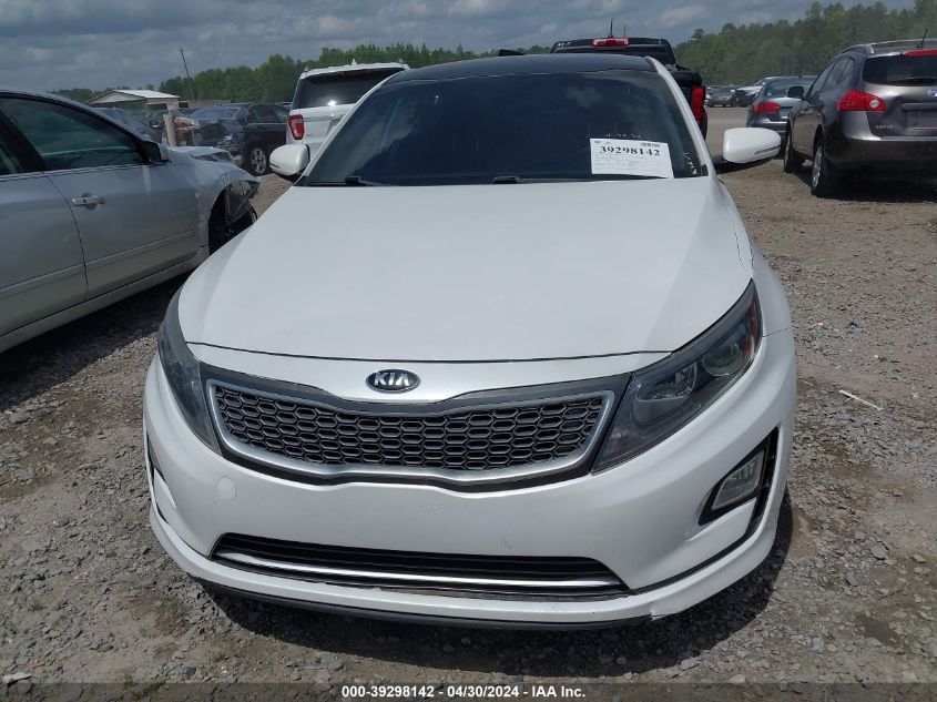 2015 Kia Optima Hybrid VIN: KNAGM4AD3F5089597 Lot: 39298142