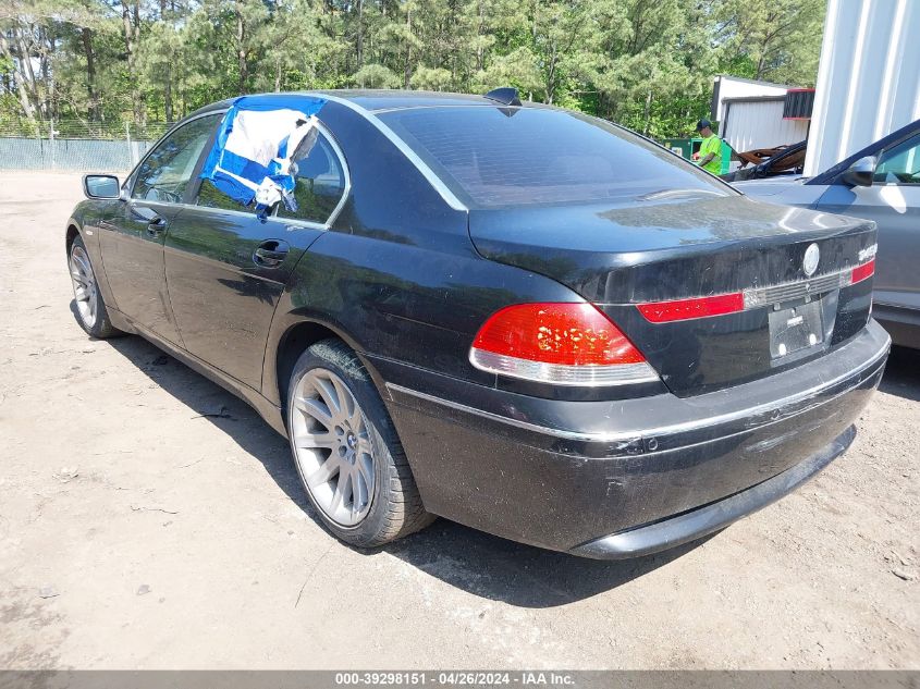 WBAGN63574DS54889 | 2004 BMW 745LI