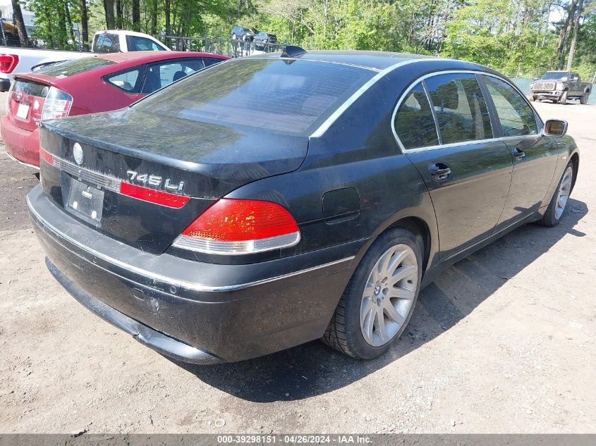 WBAGN63574DS54889 | 2004 BMW 745LI