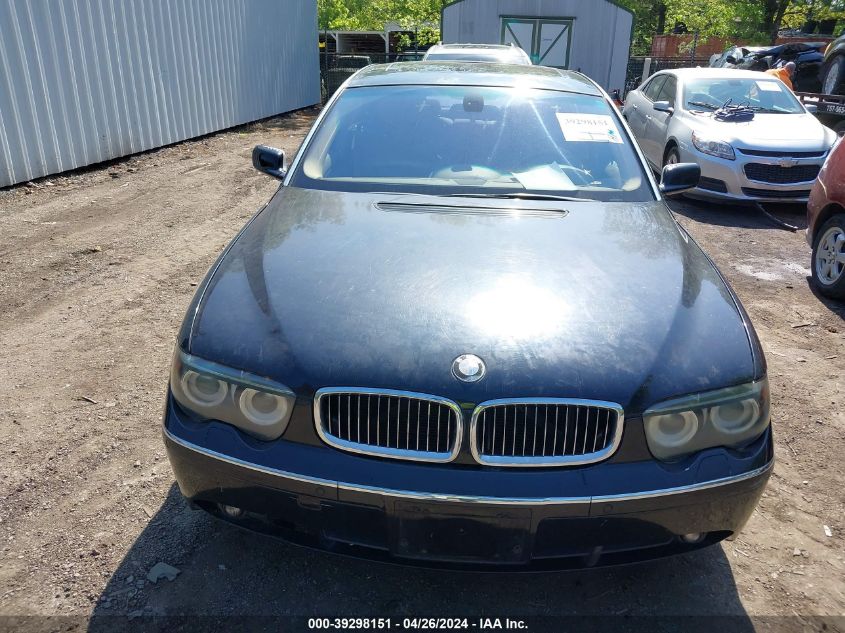 WBAGN63574DS54889 | 2004 BMW 745LI