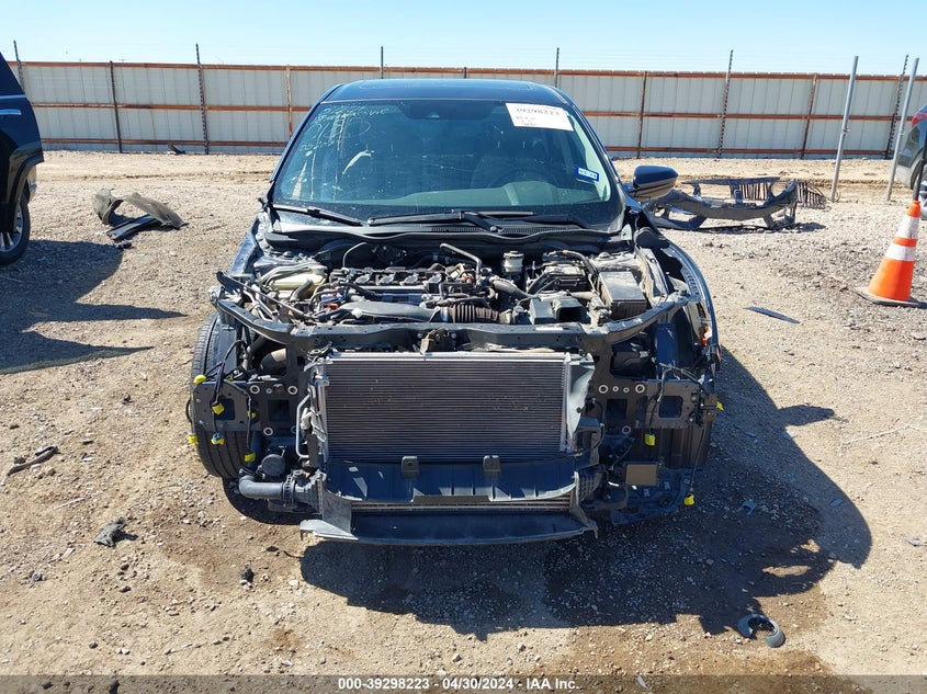 VIN JHMFC1F89JX000185 2018 HONDA CIVIC EX-L