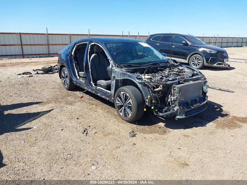 VIN JHMFC1F89JX000185 2018 HONDA CIVIC EX-L
