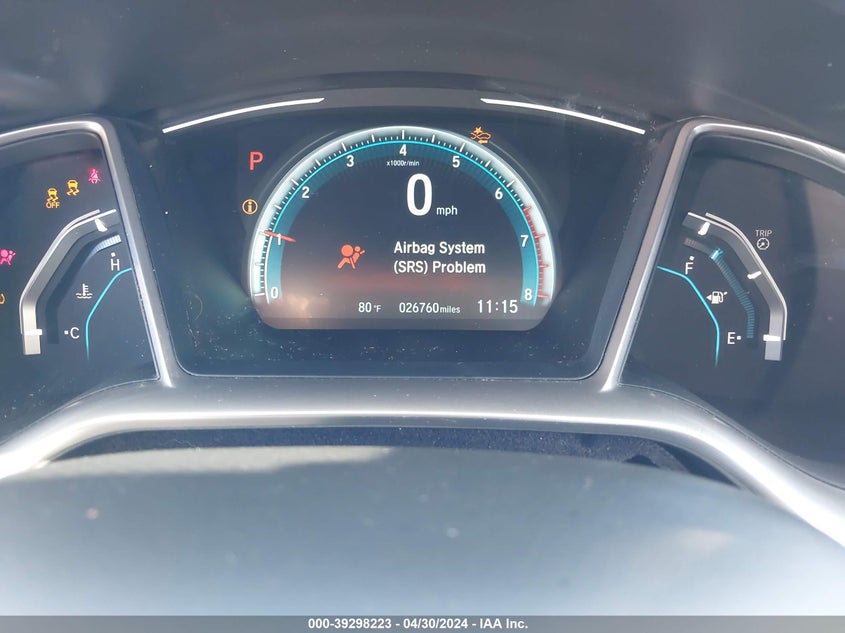 VIN JHMFC1F89JX000185 2018 HONDA CIVIC EX-L