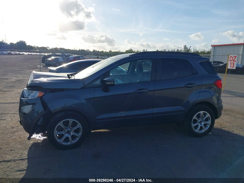 VIN MAJ3P1TE2JC211048 2018 FORD ECOSPORT SE
