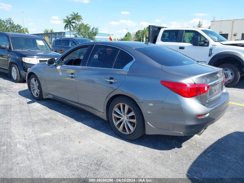 JN1BV7AP7EM689973 | 2014 INFINITI Q50