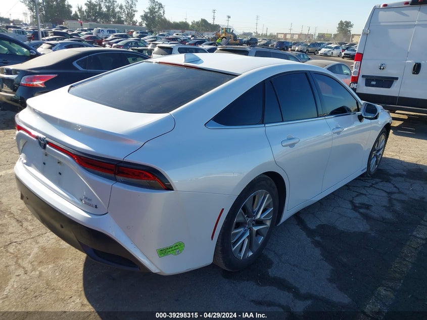 2023 Toyota Mirai Xle VIN: JTDAAAAA1PA007770 Lot: 39298315