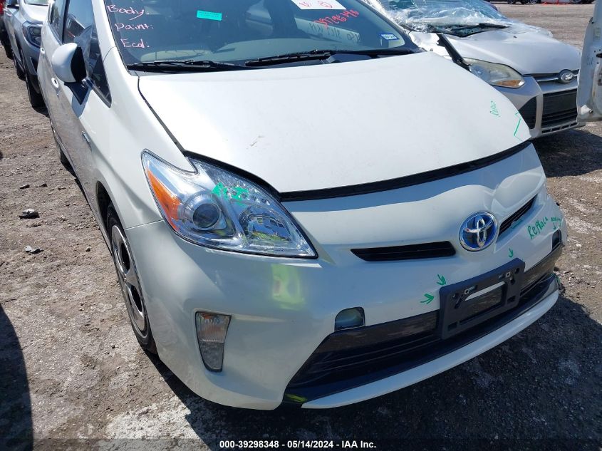 JTDKN3DU6E1741361 2014 Toyota Prius Three