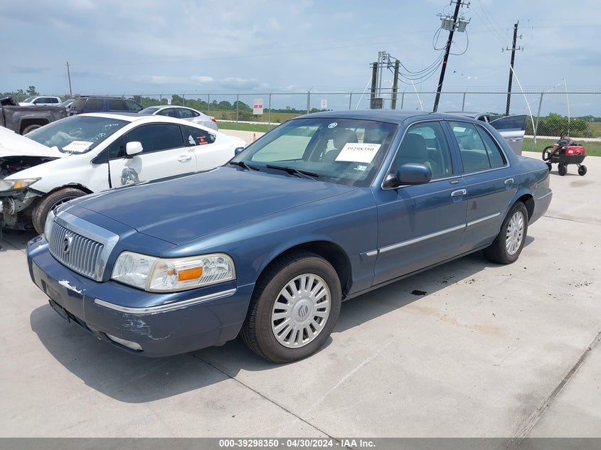 2007 Mercury Grand Marquis Ls VIN: 2MEFM75W87X622411 Lot: 39298350