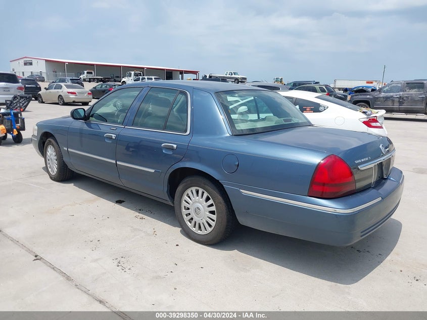 2007 Mercury Grand Marquis Ls VIN: 2MEFM75W87X622411 Lot: 39298350